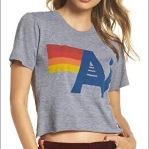 Aviator nation logo tee